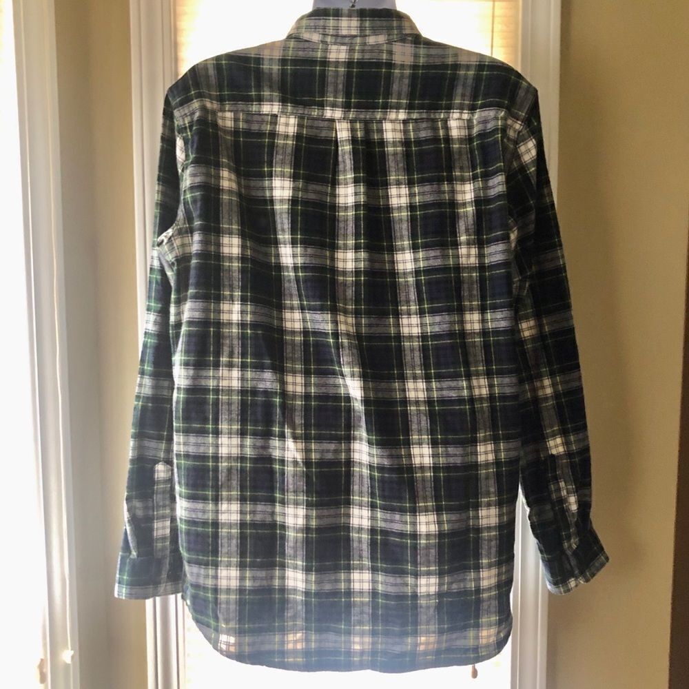 L.L. Bean Traditional Fit Large Tall Plaid Shirt - Picture 4 of 4